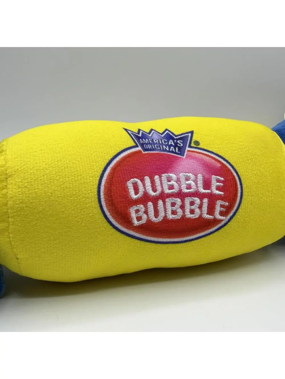 Dubble Bubble Dog Toy Interactive Tug Rope and Squeak 16” Tootsie Roll